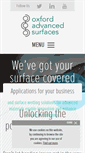 Mobile Screenshot of oxfordsurfaces.com